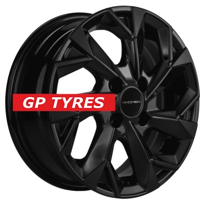 Khomen Wheels KHW1402 (Alsvin/Getz/i20) Black 5.5x14/4x100 D54.1 ET46  