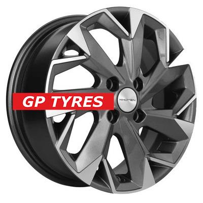 Khomen Wheels KHW1402 (Honda Civic) Gray-FP 5.5x14/4x100 D56.1 ET45  