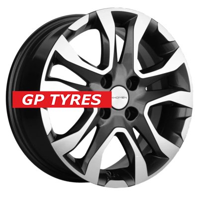 Khomen Wheels KHW1503 (Vesta) Gray-FP 6x15/4x100 D60.1 ET50  
