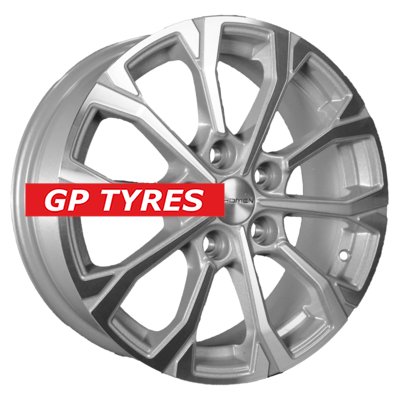 Khomen Wheels KHW1605 (Toyota/Suzuki) F-Silver-FP 6.5x16/5x114.3 D60.1 ET45  