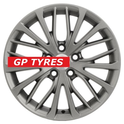 Khomen Wheels KHW1705 (Changan/Geely/Lexus/Toyota) G-Silver 7x17/5x114.3 D60.1 ET45  