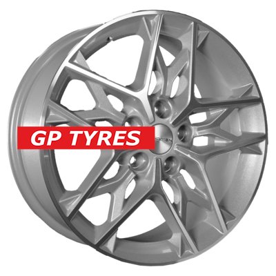 Khomen Wheels KHW1709 (Evolute i-Joy) F-Silver-FP 7x17/5x110 D67.1 ET40  