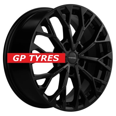 Khomen Wheels KHW1718 (Dongfeng 580) Black 7x17/5x110 D67.1 ET45  