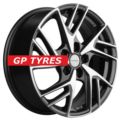 Khomen Wheels KHW1722 (Mazda3/CX30) Gray-FP 6.5x17/5x114.3 D67.1 ET45  