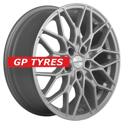 Khomen Wheels KHW1813 (Geely Monjaro/Tugella) F-Silver 7x18/5x108 D63.4 ET46  