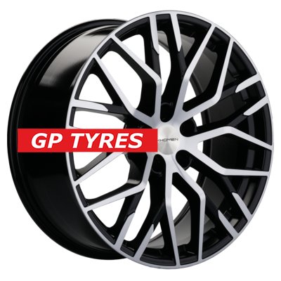 Khomen Wheels KHW2005 (3 Series) Black-FP 8.5x20/5x120 D72.6 ET33  