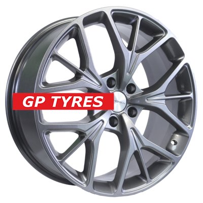 Khomen Wheels KHW2012 (FAW Bestune T99) Gray 8x20/5x114.3 D67.1 ET45  