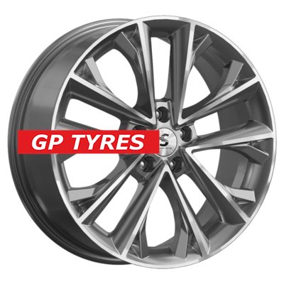 Premium Series КР012 (Outlander) Diamond Gloss Graphite 7x18/5x114.3 D67.1 ET38  