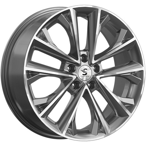 СКАДPremiumSeries KP012 diamond_gloss_graphite 7x18/5x114.3 D67.1 ET33  