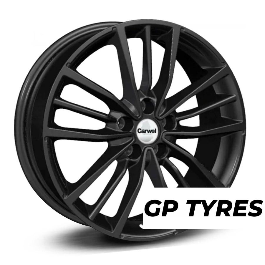 Carwel Крет Black 7x18/5x114.3 D54.1 ET53  