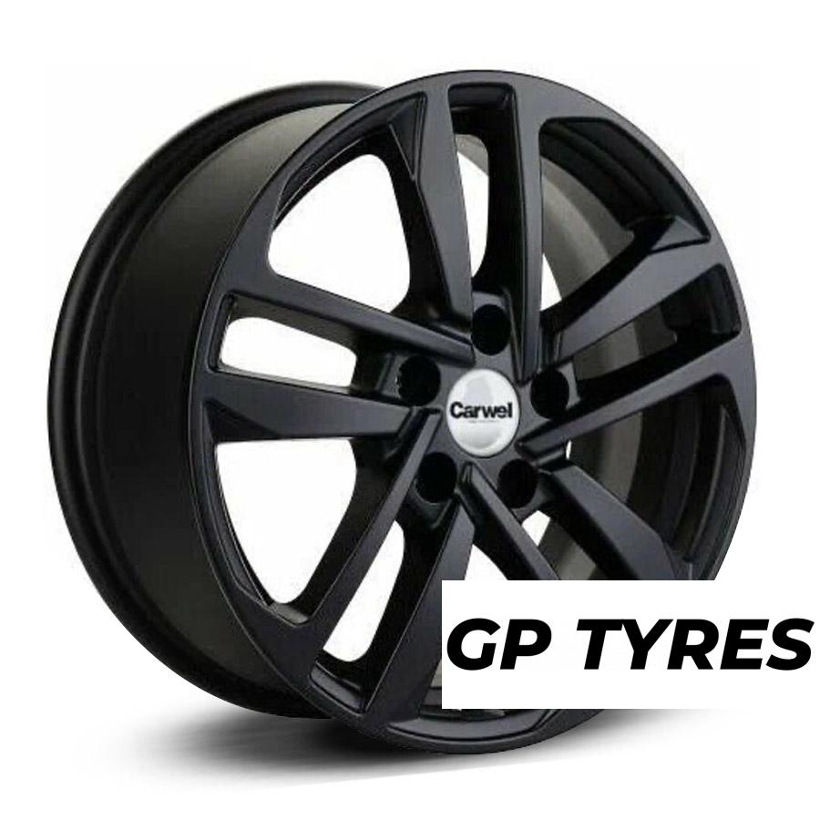 Carwel Шунет Black 6.5x16/5x100 D57.1 ET39  