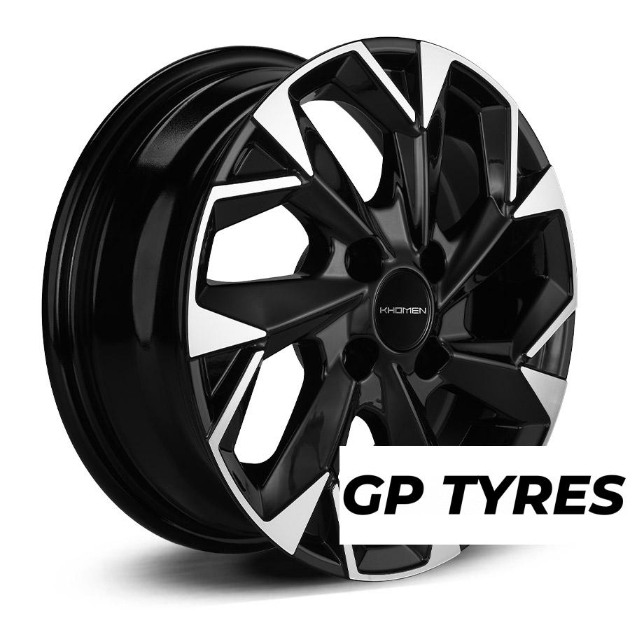 Khomen Wheels 1402 BFP 5.5x14/4x98 D58.5 ET35  