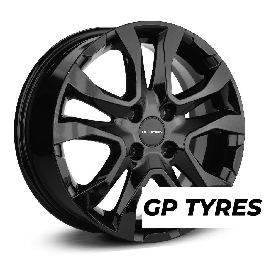Khomen Wheels 1503 Black 6x15/4x98 D58.5 ET36  