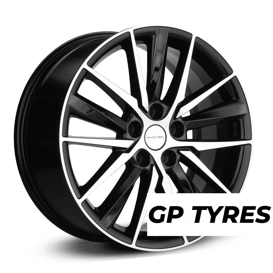 Khomen Wheels 1807 BFP 8x18/5x114.3 D60.1 ET50  