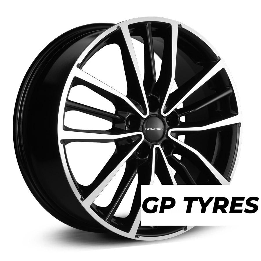 Khomen Wheels 1812 BFP 7x18/5x114.3 D67.1 ET38  