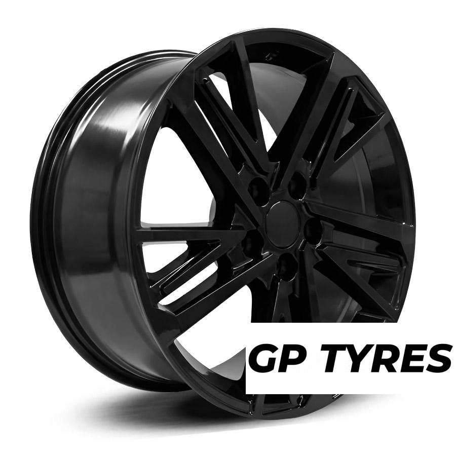 Khomen Wheels 1815 Black 8x18/5x112 D66.6 ET39  
