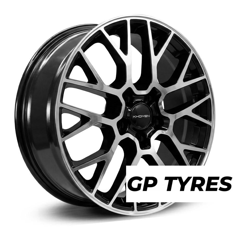 Khomen Wheels 1818 BFP 7x18/5x114.3 D67.1 ET49  