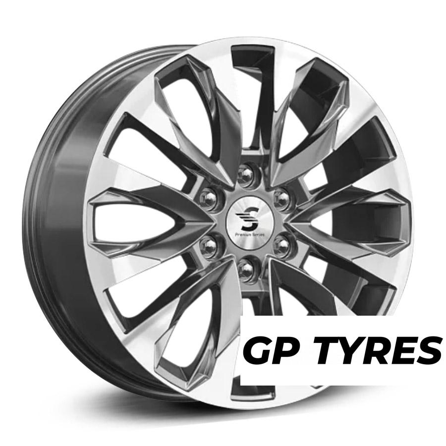 Premium Series КР007 Pajero Sport GlossGrapfp 8x20/6x139.7 D67.1 ET38  