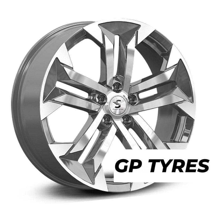 Premium Series КР015 Volvo XC60 GlossGrapfp 7.5x19/5x108 D63.35 ET50  