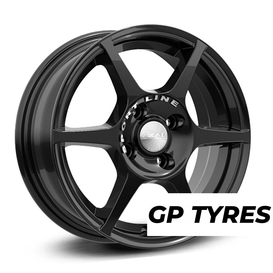 СКАД Ягуар Black 5.5x14/4x100 D67.1 ET38  