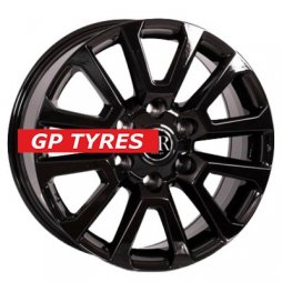 FR replica TY182 (TY5040) Black 7.5x18/6x139.7 D106.2 ET25  
