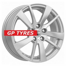 K&K Renault Logan II (КС876) Сильвер 6x15/4x100 D60.1 ET40  