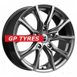 K&K Твист (КС697М) Дарк платинум 7.5x17/5x108 D67.1 ET32  
