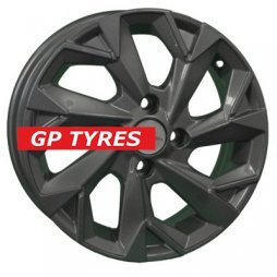 Khomen Wheels KHW1402 (Vaz/Datsun) Gray 5.5x14/4x98 D58.5 ET35  