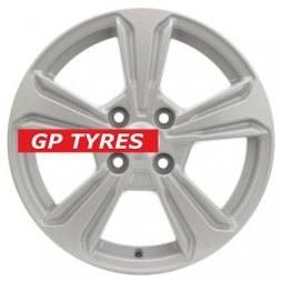Khomen Wheels KHW1502 (Solano) F-Silver 6x15/4x100 D54.1 ET45  