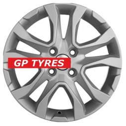 Khomen Wheels KHW1503 (Lada Granta) F-Silver 6x15/4x98 D58.5 ET36  
