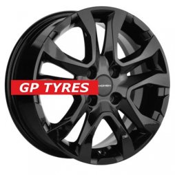 Khomen Wheels KHW1503 (Lada Granta) Black 6x15/4x98 D58.5 ET36  