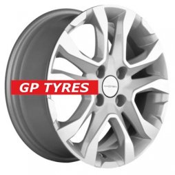 Khomen Wheels KHW1503 (Lada Granta) F-Silver-FP 6x15/4x98 D58.5 ET36  