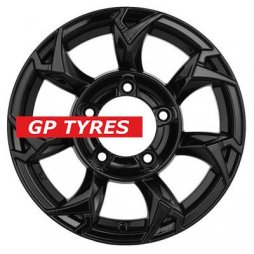 Khomen Wheels KHW1505 (Jimny) Black 5.5x15/5x139.7 D108.1 ET5  