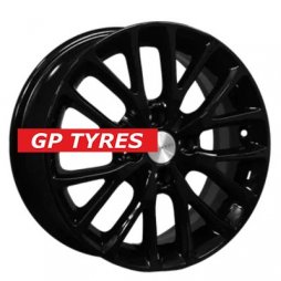 Khomen Wheels KHW1506 (XRay) Black 6x15/4x100 D60.1 ET37  