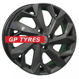 Khomen Wheels KHW1508 (Rio/Solaris) Gray 6x15/4x100 D54.1 ET46  