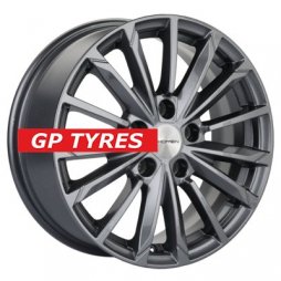 Khomen Wheels KHW1611 (Duster/Terrano) Gray 6.5x16/5x114.3 D66.1 ET50  
