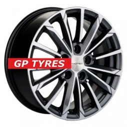 Khomen Wheels KHW1611 (Octavia A7) Gray-FP 6.5x16/5x112 D57.1 ET46  