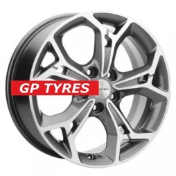 Khomen Wheels KHW1702 (Jolion) Gray-FP 7x17/5x114.3 D66.5 ET37  
