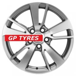 Khomen Wheels KHW1704 (Outlander) Gray-FP 7x17/5x114.3 D67.1 ET38  