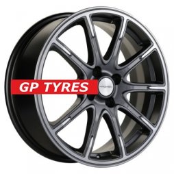 Khomen Wheels KHW1707 (Lada Vesta) Gray-FP 6.5x17/4x100 D60.1 ET50  