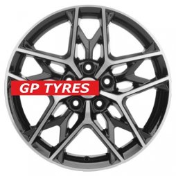 Khomen Wheels KHW1709 (CX-5/Seltos/Optima) Black-FP 7x17/5x114.3 D67.1 ET50  