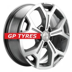 Khomen Wheels KHW1710(2) (Mercedes Vito) Gray-FP 6.5x17/5x112 D66.6 ET50  