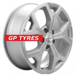 Khomen Wheels KHW1710(2) (VW Multivan) F-Silver 6.5x17/5x120 D65.1 ET60  