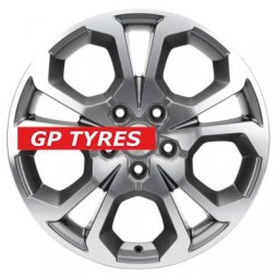 Khomen Wheels KHW1711 (Arkana/Kaptur) Gray-FP 6.5x17/5x114.3 D66.1 ET50  
