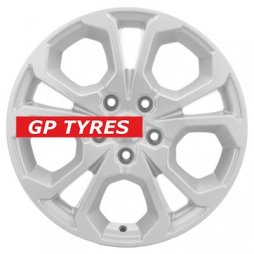 Khomen Wheels KHW1711 (Arkana/Kaptur) F-Silver 6.5x17/5x114.3 D66.1 ET50  