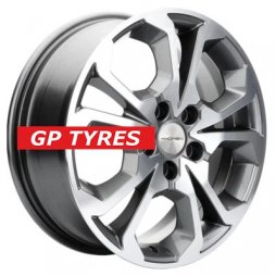 Khomen Wheels KHW1711 (Chery Tiggo 7pro) Gray-FP 6.5x17/5x108 D60.1 ET33  