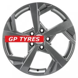Khomen Wheels KHW1712 (Changan/Geely/Lexus/Toyota) Gray 7x17/5x114.3 D60.1 ET45  
