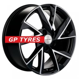 Khomen Wheels KHW1714 (Evolute i-Joy) Black-FP 7x17/5x110 D67.1 ET40  