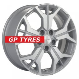 Khomen Wheels KHW1715 (Jetta) F-Silver-FP 7x17/5x112 D57.1 ET54  