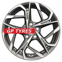 Khomen Wheels KHW1716 (CX-5/Seltos/Optima) Gray-FP 7x17/5x114.3 D67.1 ET50  